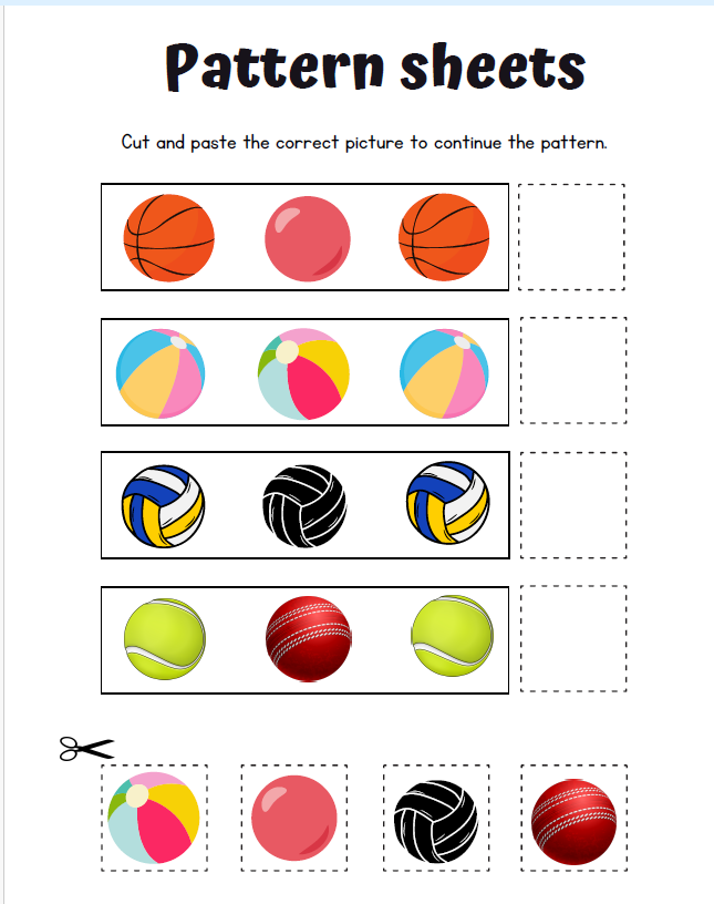Pattern sheets sample 1